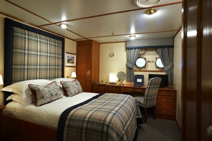 Lews Castle cabin on Hebridean Princess