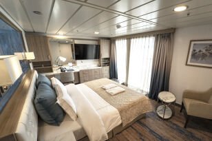 Balcony Stateroom Superior on Greg Mortimer