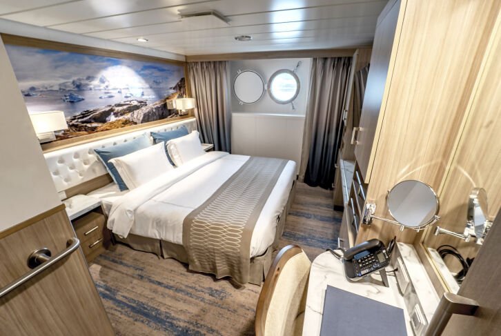 Aurora Stateroom Twin on Greg Mortimer
