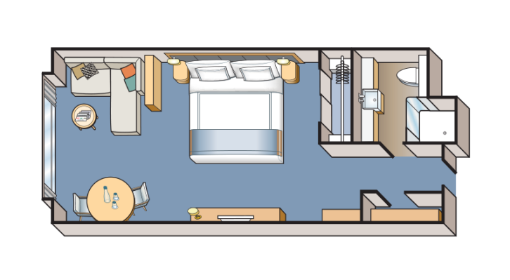 Nordic Penthouse floor plan on Viking Polaris