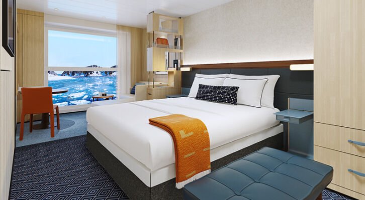 Nordic Balcony cabin on Viking Polaris