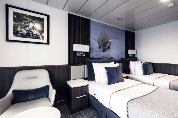 Balcony Stateroom Category C on Sylvia Earle