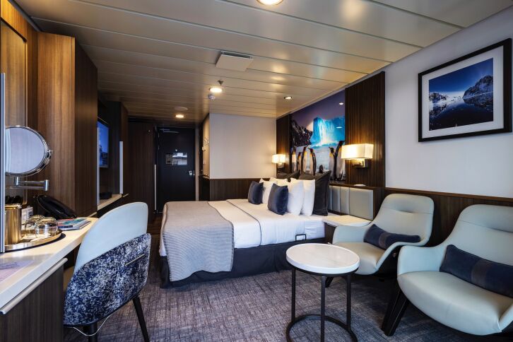 Balcony Stateroom Category B - Solo on Sylvia Earle