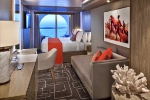 Deluxe Porthole View with Veranda cabin on Celebrity Beyond
