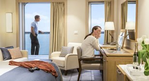 Penthouse Veranda Stateroom on Viking Saturn