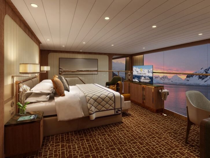 Wintergarden Suite on Seabourn Pursuit