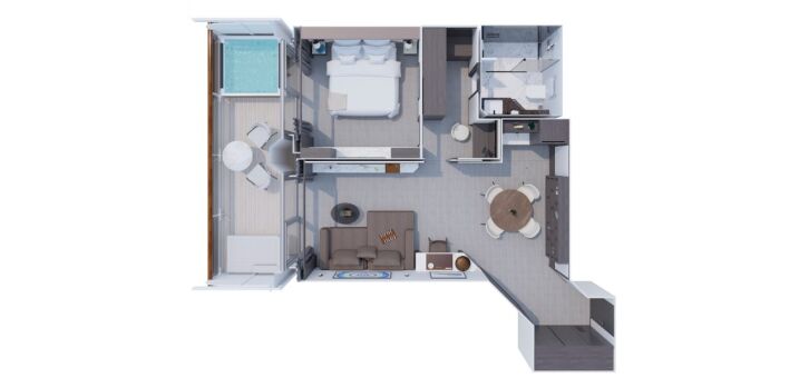 Cove Residence floor plan on Explora I