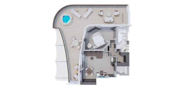 Cocoon Residence floor plan on Explora I