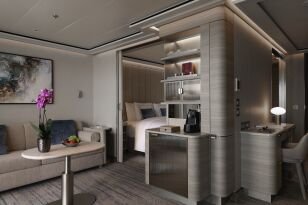 Medallion Suite on Silver Ray