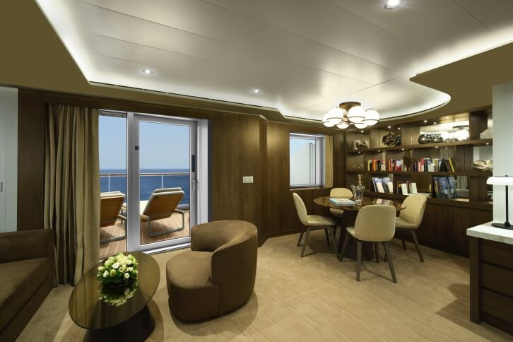 Serenity Residence cabin on Explora II