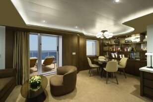 Serenity Residence cabin on Explora II