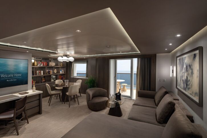 Cocoon Residence cabin on Explora II