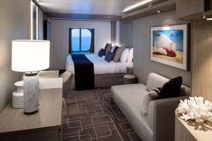 Prime Ocean View Stateroom on Celebrity Xcel