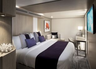 Deluxe Inside Stateroom on Celebrity Xcel