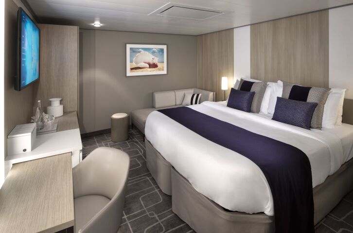 Inside Stateroom on Celebrity Xcel