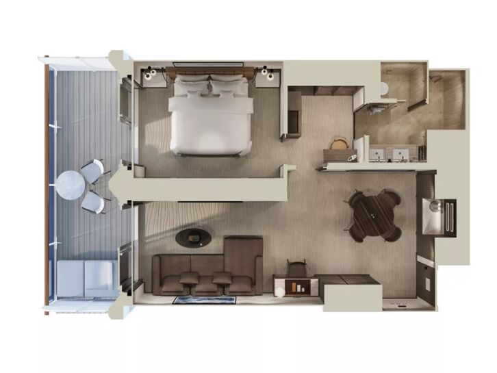 Cove Residence floor plan on EXPLORA IV