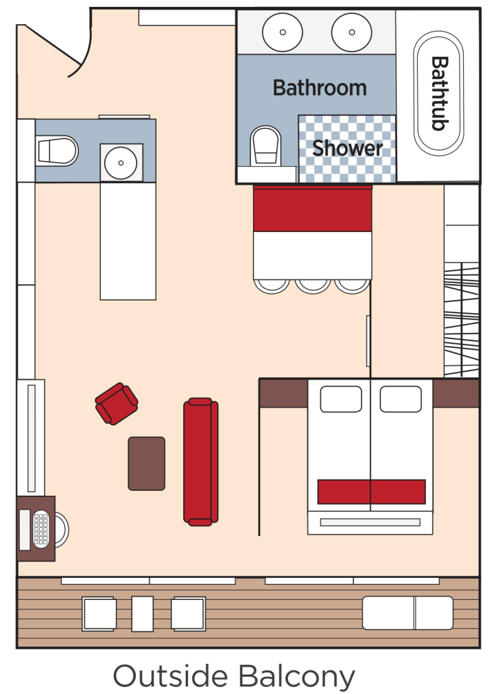 Owner's Suite floor plan on AmaRudi