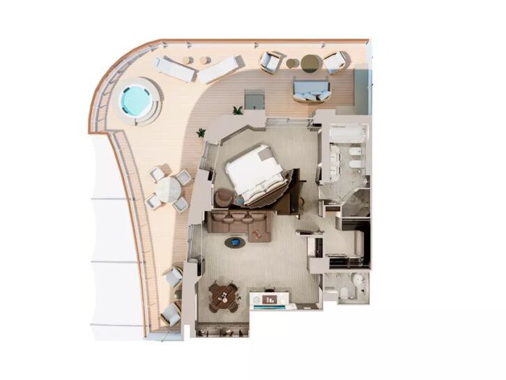 Cocoon Residence floor plan on EXPLORA V