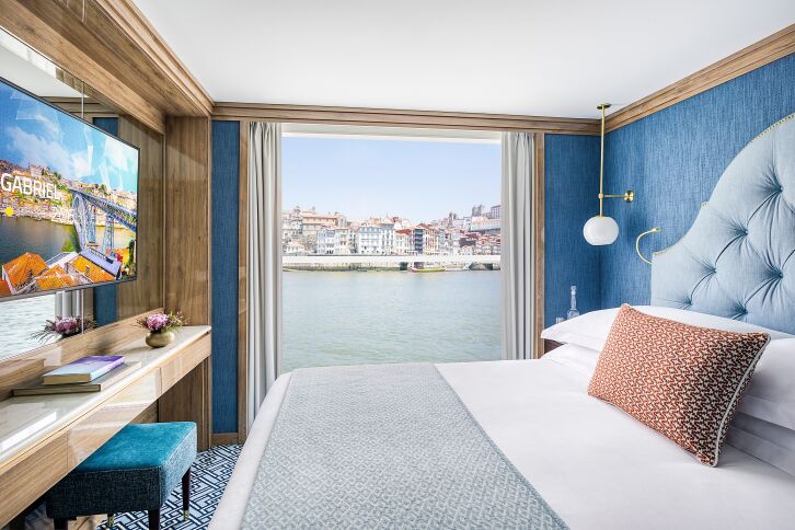 French Balcony Stateroom on S.S. São Rafael