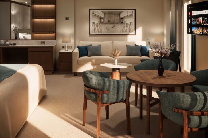 Sapphire Panorama Suite on Crystal Grace