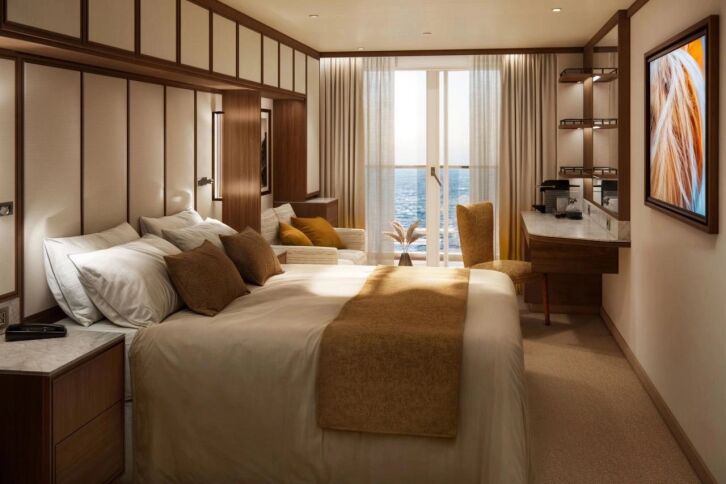 Single Veranda cabin on Crystal Grace