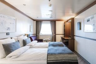 Arctic Superior | Outside Cabin on MS Fram